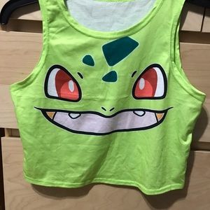💢Pokémon💢bulbasaur crop tee